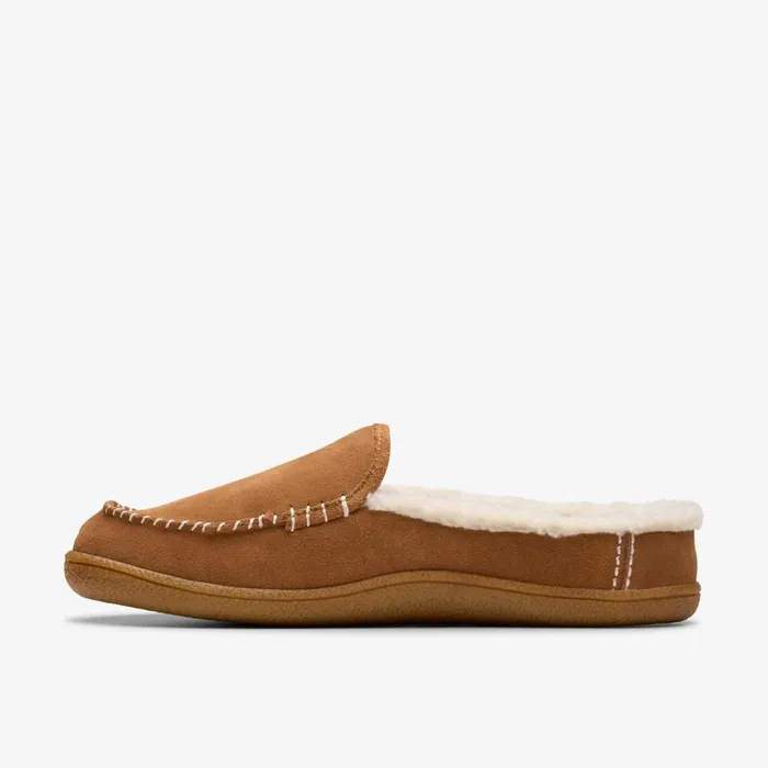 Clarks Slippers Pilton 2 Craft Tan Suede 8211 Women