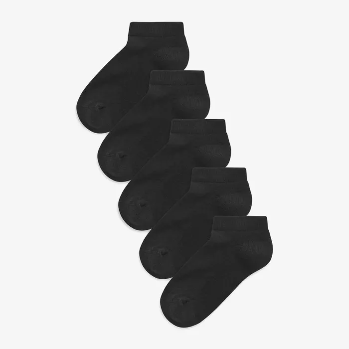 Clarks Socks and Tights Trainer Socks Size 12535 Black 8211 Kids