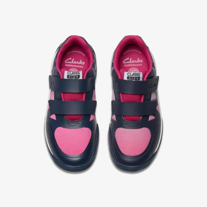 Clarks Trainers Cica Star Jump Pink 8211 Kids