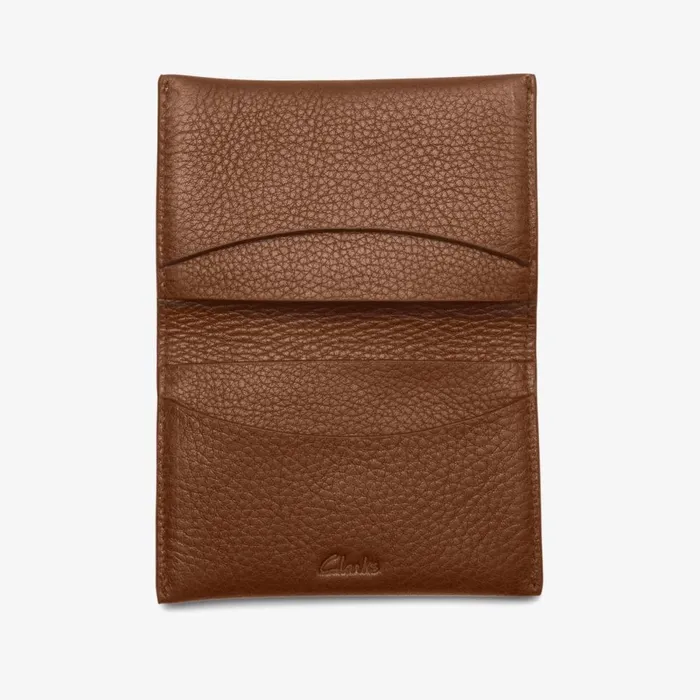 Clarks Wallets Garnet Small Tan Leather 8211 Men