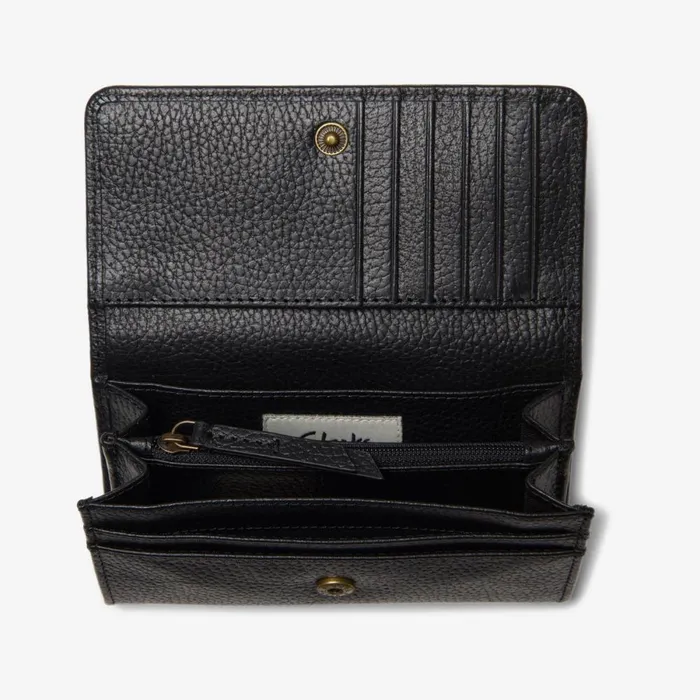Clarks Women039s Purses Roslyn Utility Black Leather 8211 Women