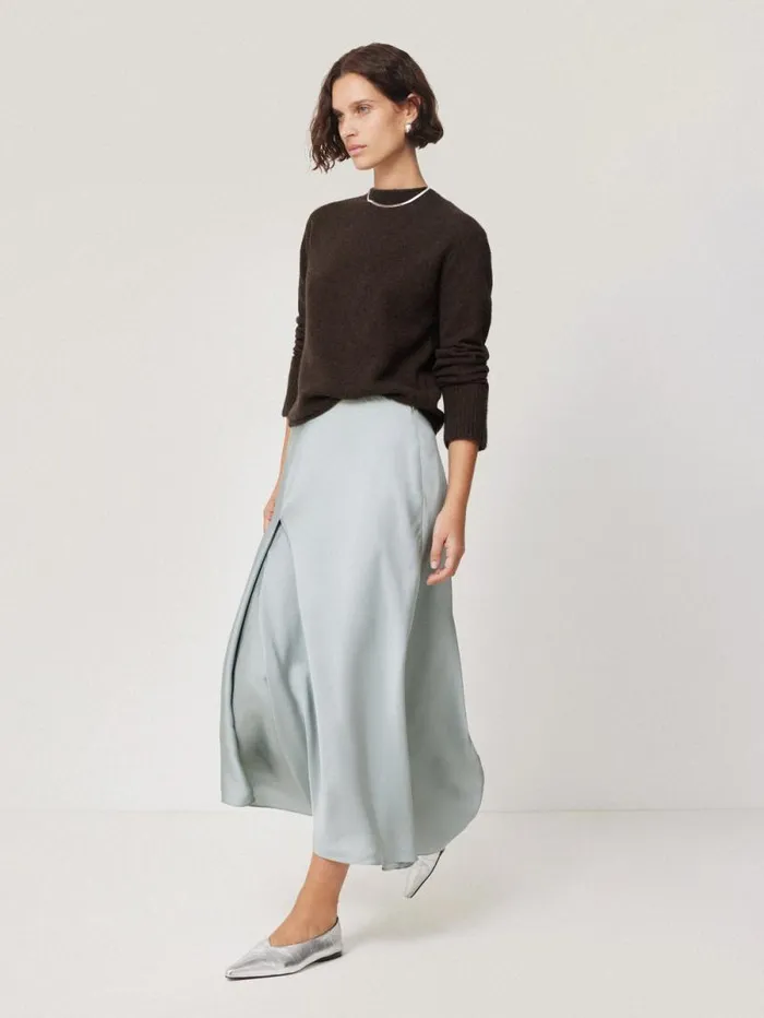 Cloud Cashmere Eldon Jumper Brown Women Jigsaw Knitwear and Cashmere
