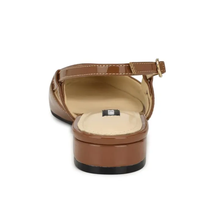 Cloude Slingback Dress Flats Brownblack Women Nine West Heels Cloude Slingback Dress Flats Brownblack Women Nine West Heels