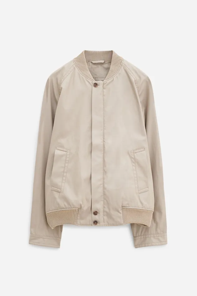 Coats and Jackets Cotton Track Jacket Khaki Beige 8211 filippak Men Coats and Jackets Cotton Track Jacket Khaki Beige 8211 filippak Men
