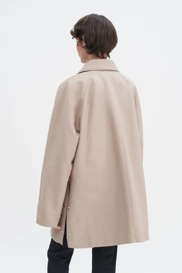 Coats and Jackets Padded Patch Pocket Jacket Khaki Beige filippak Women