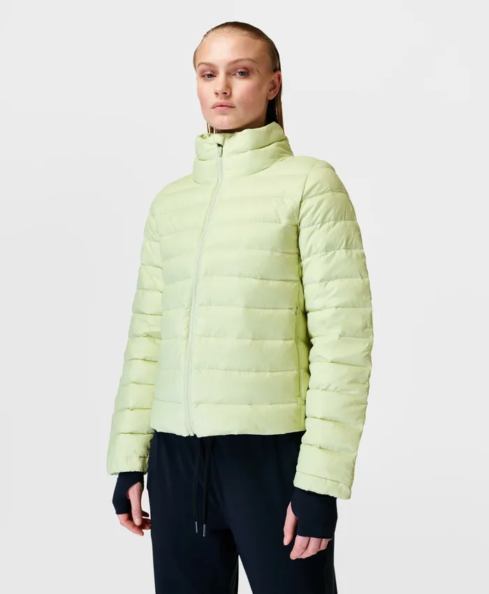 Coats and Jackets Sweaty Betty Women Pathfinder Packable Jacket Lucent Green