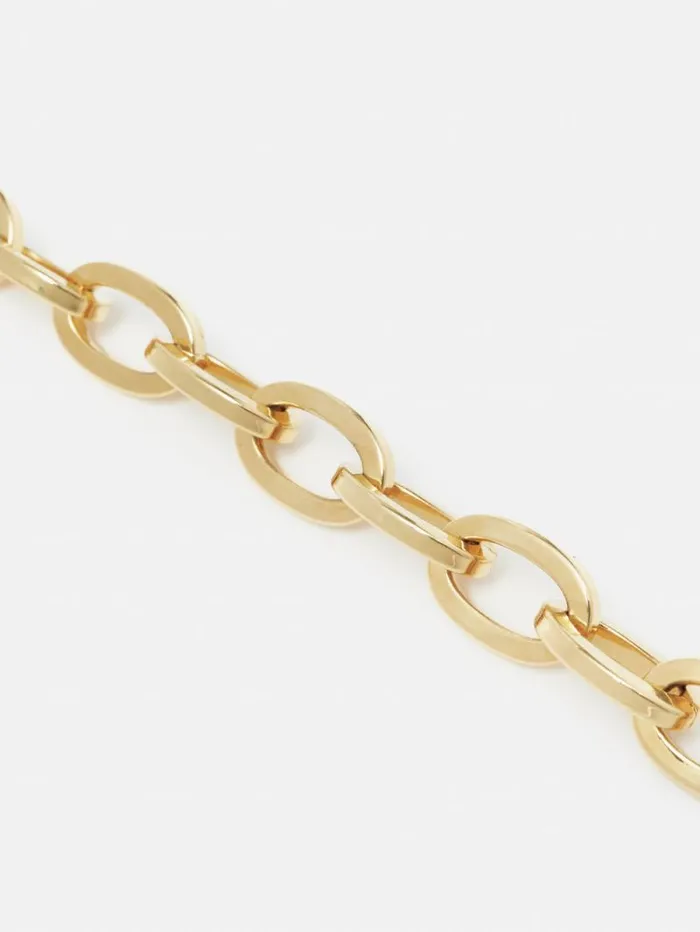 Collagerie Mix Metal Bracelet Gold Women Jigsaw Jewellery