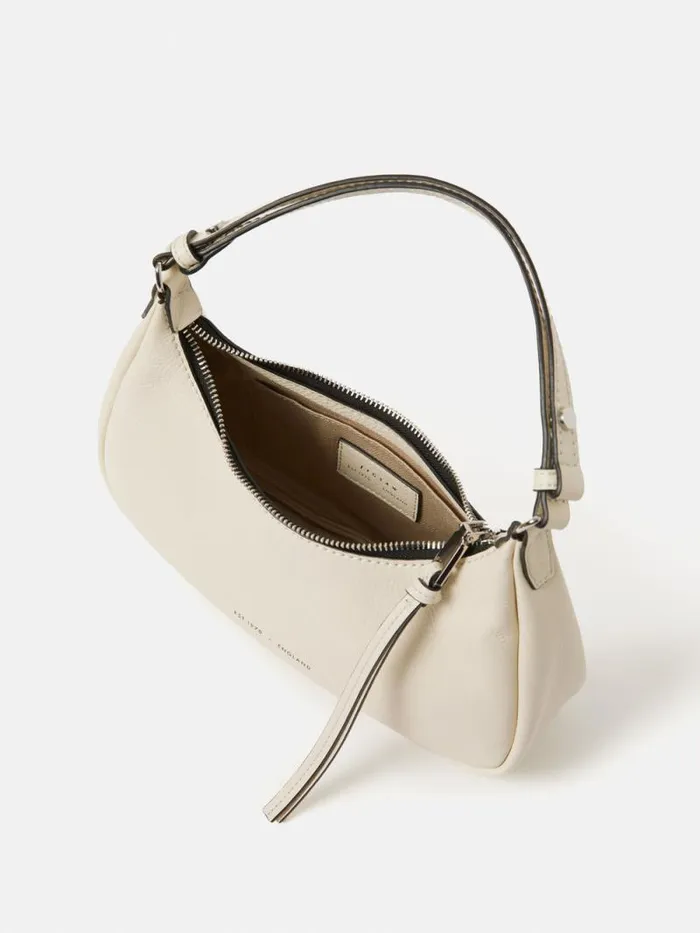 Crescent Bag Small Off White Women Jigsaw Bags