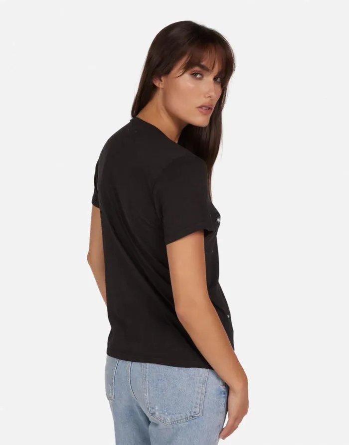 Croft Diamond Star Black Women Lauren Moshi Short Sleeve