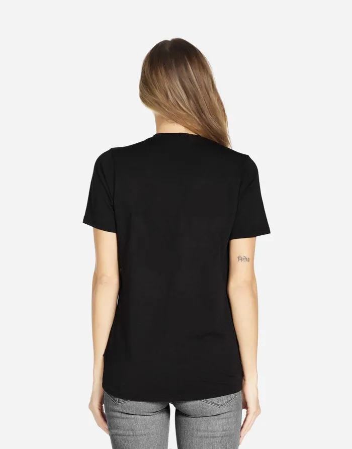 Croft X Crystal Shark Black Women Lauren Moshi Short Sleeve