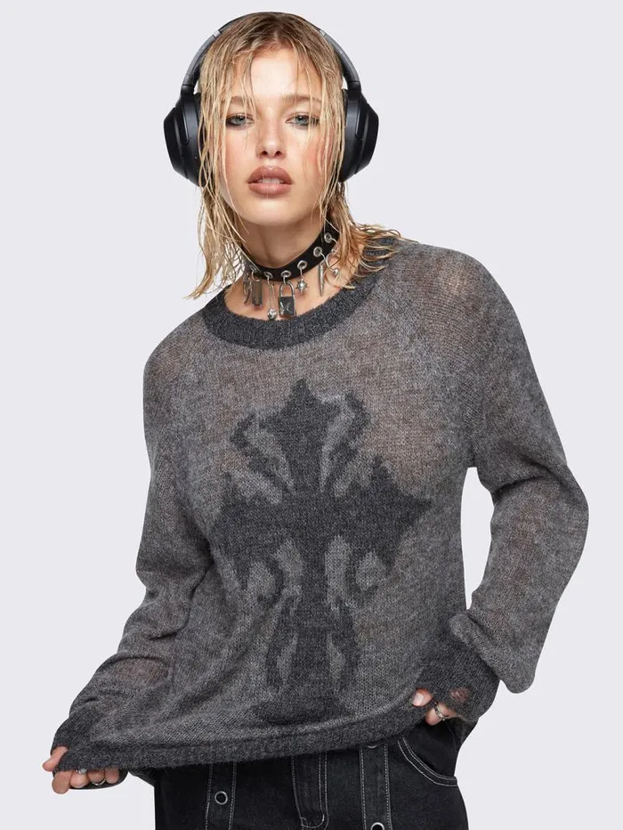 Crossfade Sweater Women Minga London Knitwear