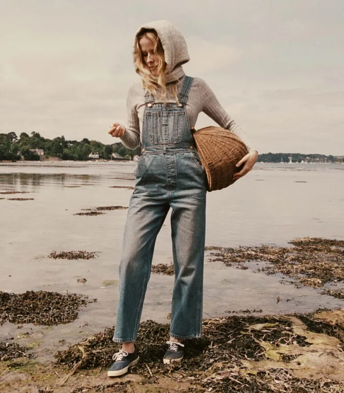 DEN Denim Women Myrtle Overall Albi Wash