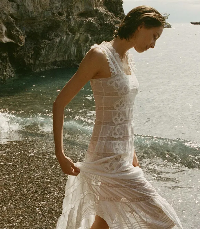 DEN Dresses Women Angeletta Dress Salt
