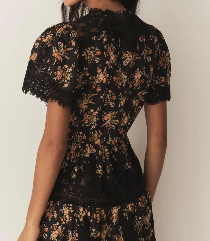 DEN Dresses Women Graciella Dress Foxglove Floral DEN Dresses Women Graciella Dress Foxglove Floral