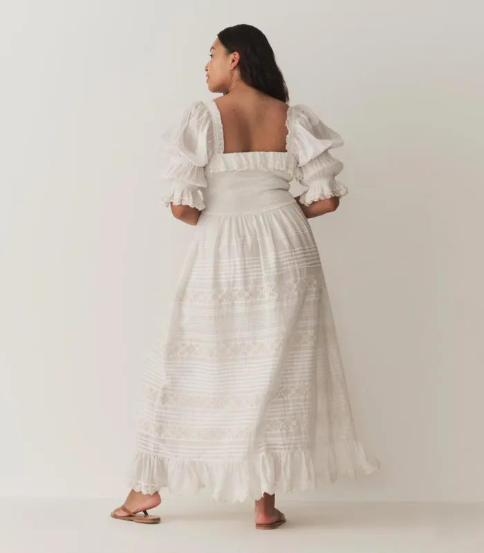 DEN Dresses Women Izabal Dress Salt DEN Dresses Women Izabal Dress Salt