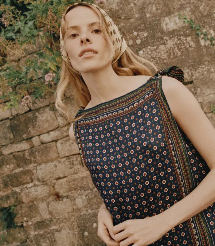 DEN Dresses Women Malia Dress Montmartre Foulard DEN Dresses Women Malia Dress Montmartre Foulard
