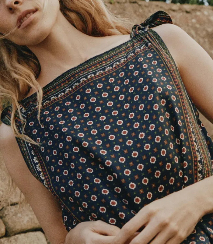 DEN Dresses Women Malia Dress Montmartre Foulard DEN Dresses Women Malia Dress Montmartre Foulard