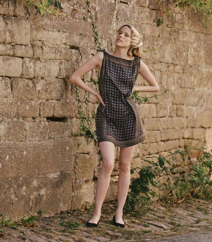 DEN Dresses Women Malia Dress Montmartre Foulard DEN Dresses Women Malia Dress Montmartre Foulard