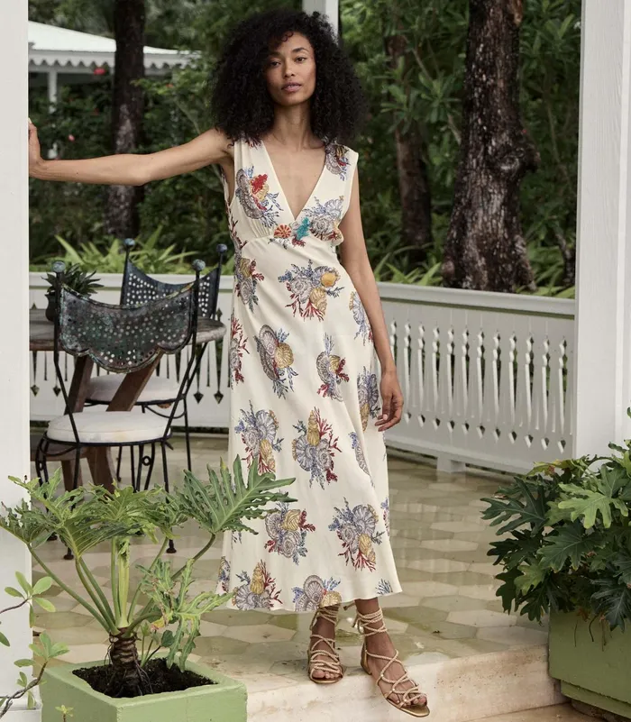 DEN Dresses Women Tatiana Dress Mer Botanique