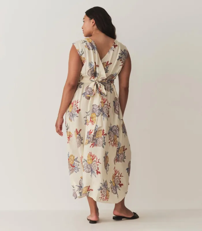 DEN Dresses Women Tatiana Dress Mer Botanique DEN Dresses Women Tatiana Dress Mer Botanique