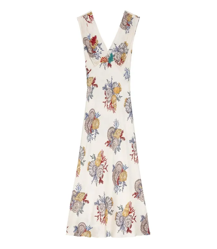 DEN Dresses Women Tatiana Dress Mer Botanique DEN Dresses Women Tatiana Dress Mer Botanique