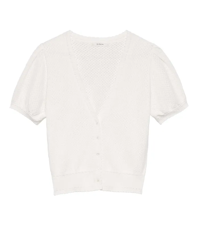 DEN Knitwear Women Ambrose Cardigan Ivory