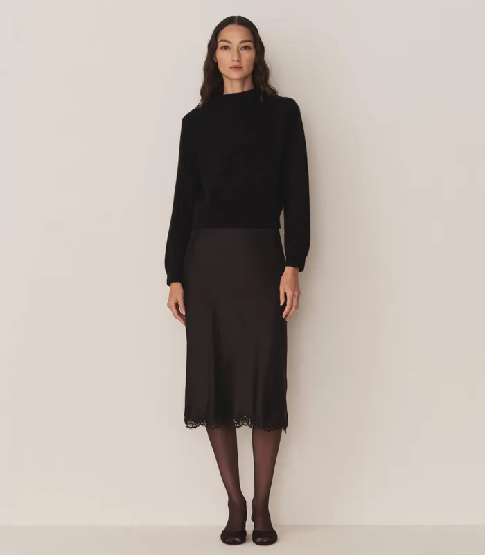 DEN Knitwear Women Maire Sweater Black