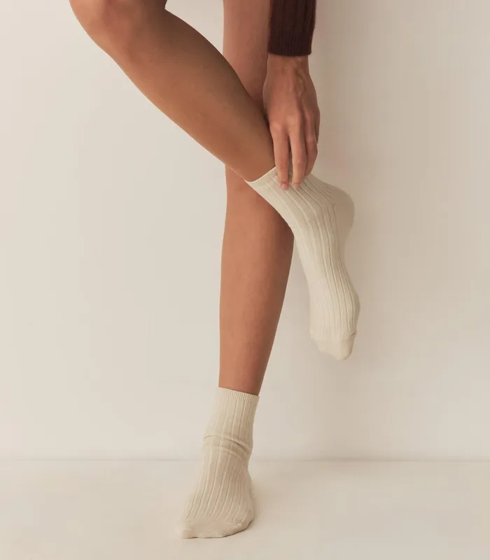 DEN Socks and Tights Women COLLGIEN Ankle Sock Doux Agneaux