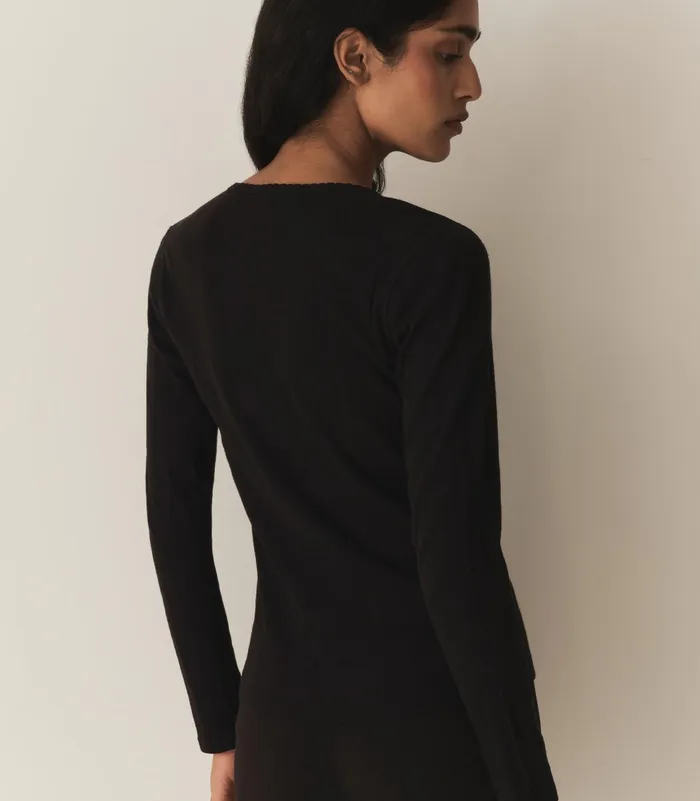 DEN Tees Women Amelie Tee Black