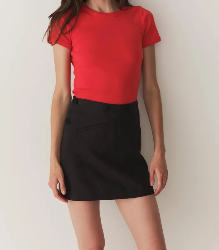 DEN Tees Women Vivi Tee Scarlet