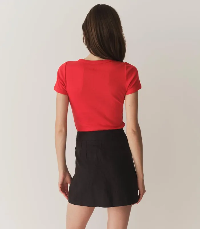 DEN Tees Women Vivi Tee Scarlet