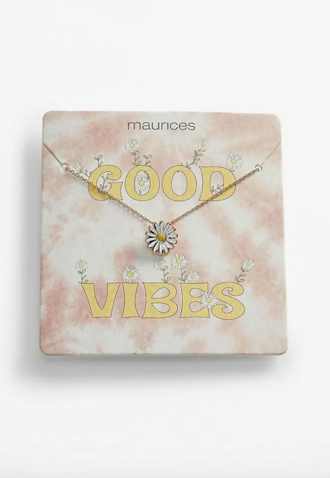 Dainty Daisy Necklace Women Maurices Jewelry