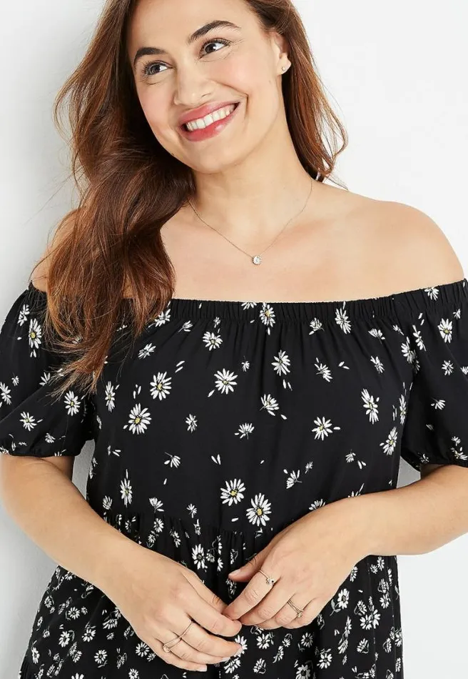Dainty Daisy Necklace Women Maurices Jewelry