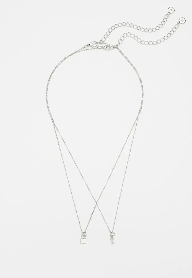 Dainty Lock And Key Necklace Women Maurices Jewelry