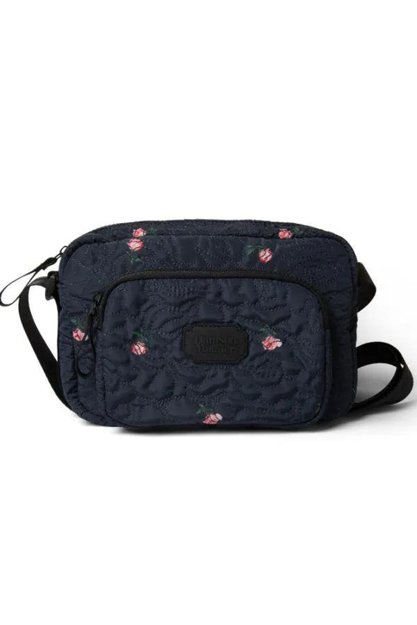 Damson Madder Bags Accessories Quilted Rose Cross Body Camera Bag