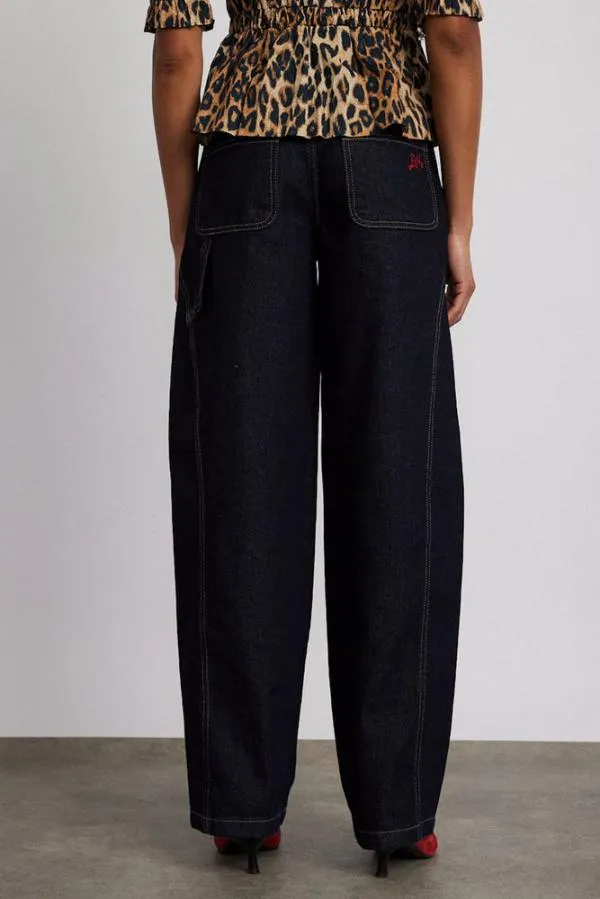 Damson Madder Bottoms Women Dion Jean 8211 Dark Indigo