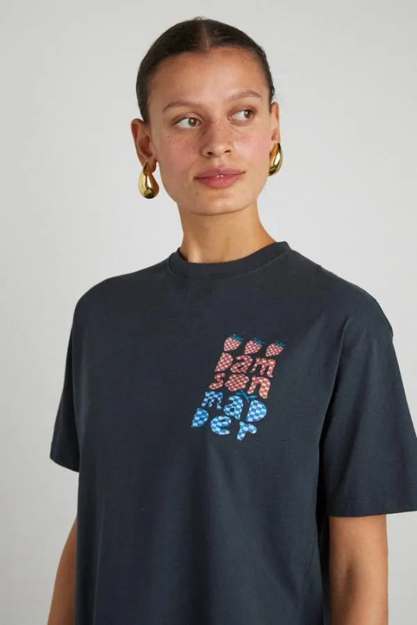 Damson Madder Tops Women Berry Jam Ss Tee
