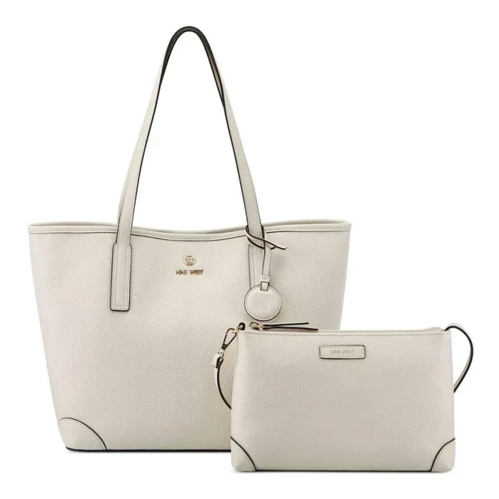 Delaine 2 In 1 Tote Chic Cream Women Nine West Totes and Backpacks