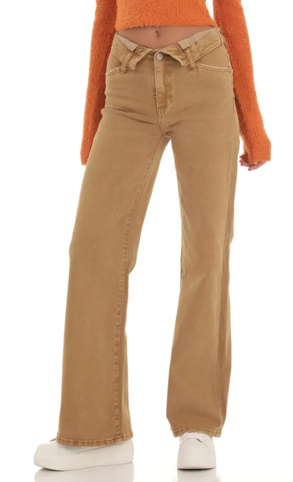 Denim Jeans Brown Women LUCY IN THE SKY Jeans Denim Jeans Brown Women LUCY IN THE SKY Jeans