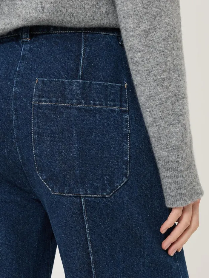 Denim Sailor Trouser Indigo Women Jigsaw Denim