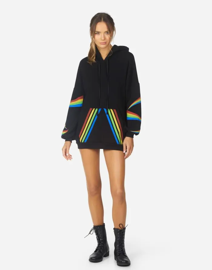 Desiree Geo Tiger Black Women Lauren Moshi Dresses