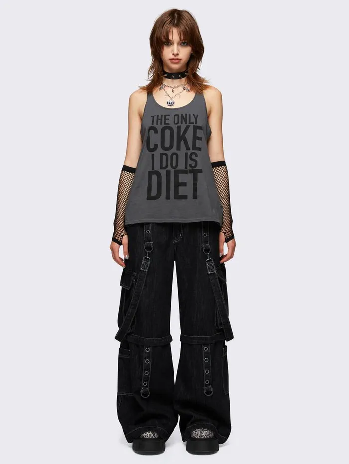 Diet Coke Graphic Tank Top Women Minga London Tops and TShirts