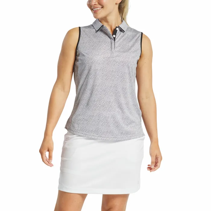 Dot Sleeveless Women Shirts FootJoy Women