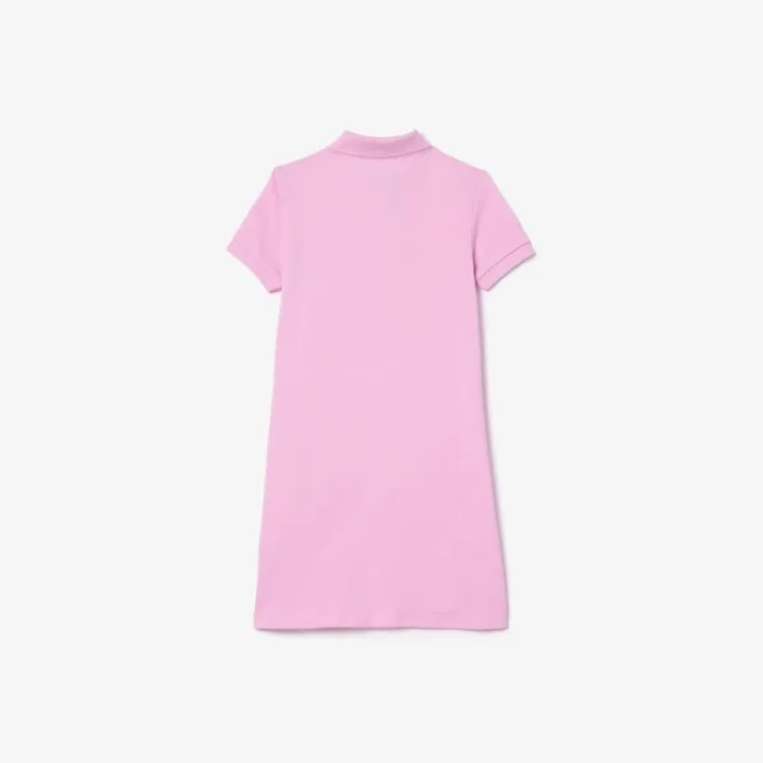 Dresses and Skirts Kids Lacoste Kids039 Cotton Polo Dress Pink Ixv