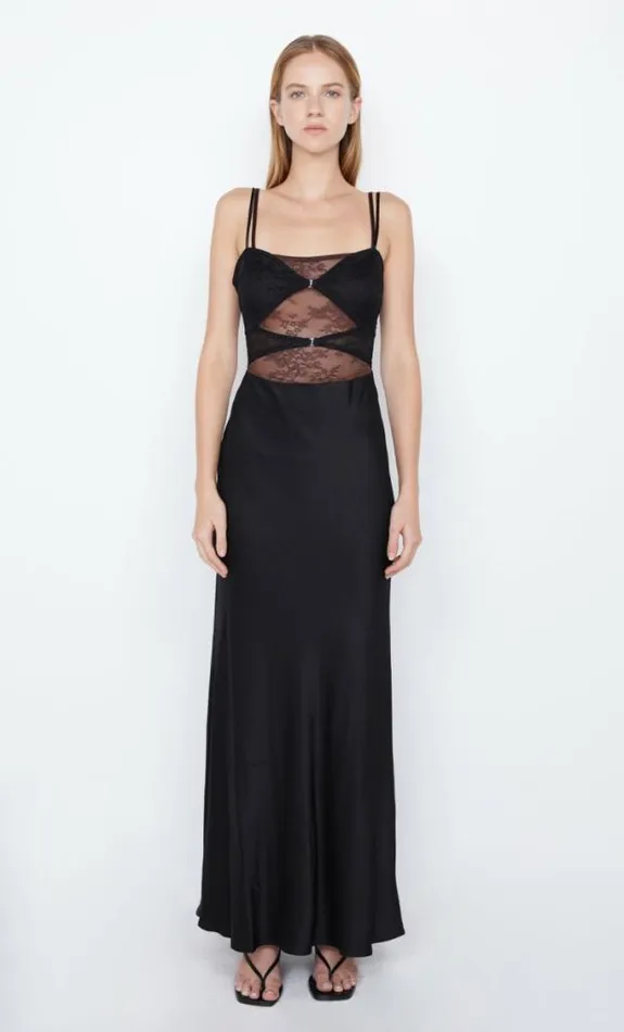 Dresses Bec Bridge Amoras Cut Out Dress Blackchocolate