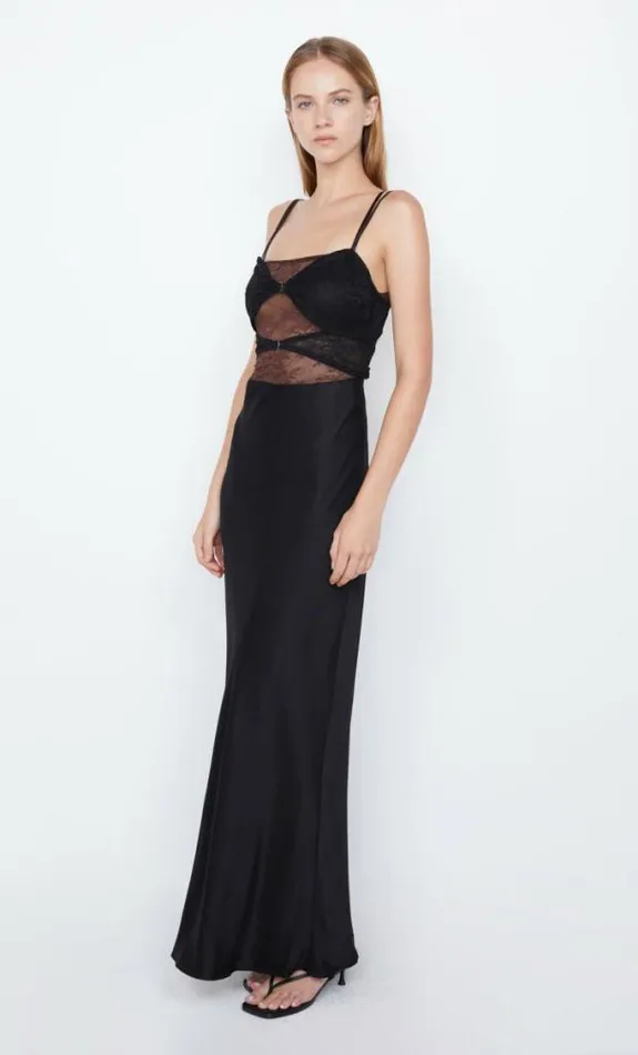 Dresses Bec Bridge Amoras Cut Out Dress Blackchocolate