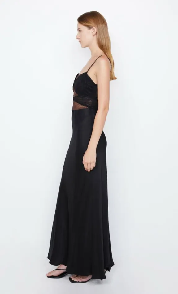 Dresses Bec Bridge Amoras Cut Out Dress Blackchocolate