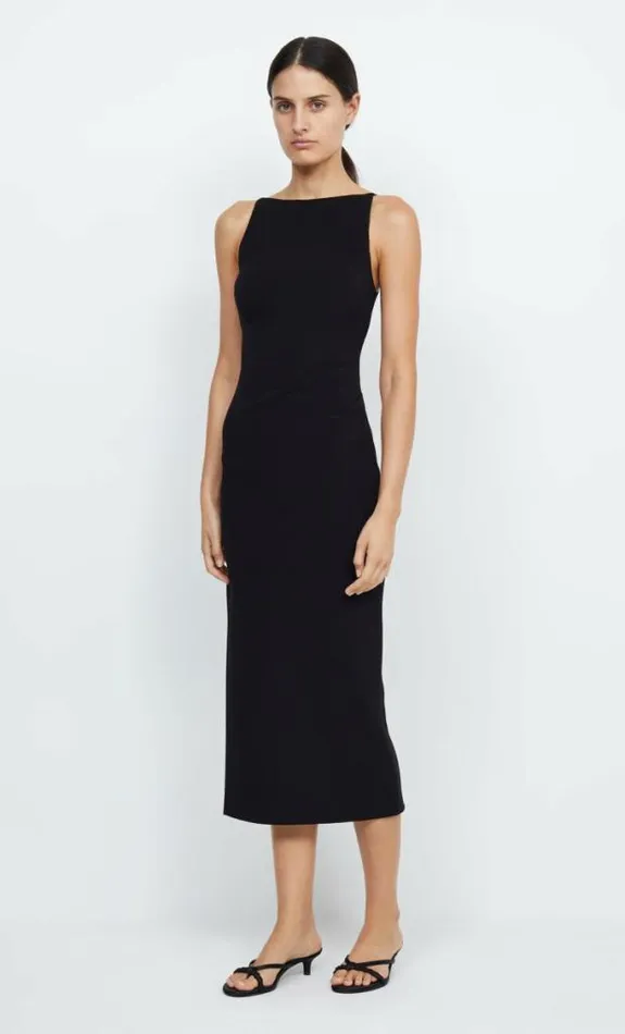 Dresses Bec Bridge Be Mine Tuck Dress Black