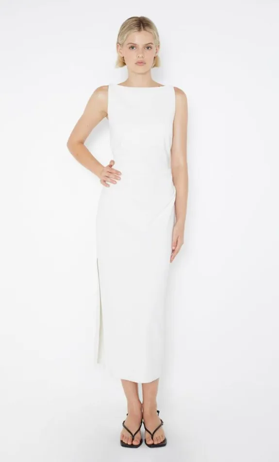 Dresses Bec Bridge Be Mine Tuck Dress Ivory