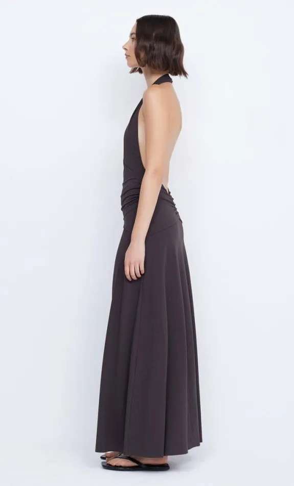 Dresses Bec Bridge Blanche Halter Maxi Dress Espresso